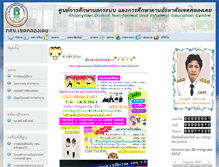 Tablet Screenshot of khlongtoei-nfe.com